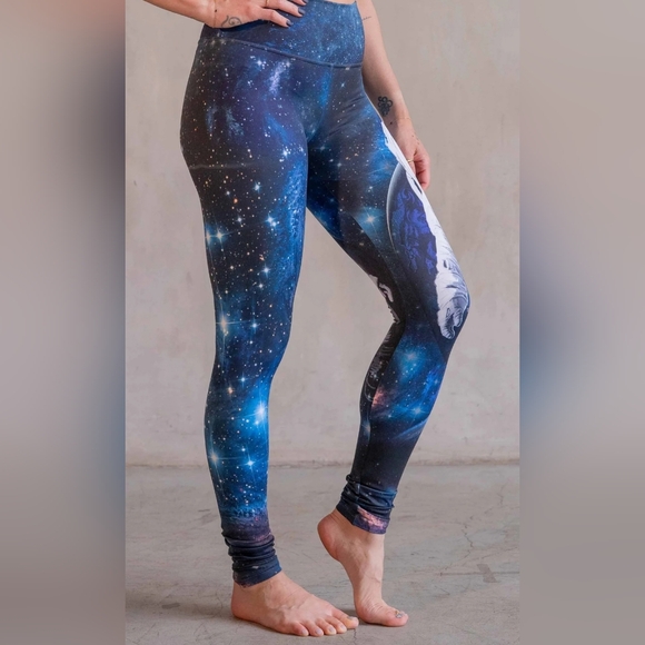 Eagle Rock Werkshop Catstronaut (Space Cat) - Athleisure Leggings, Size M - Picture 8 of 12